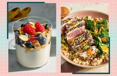 Våg och ingredienser för portionsberäkning